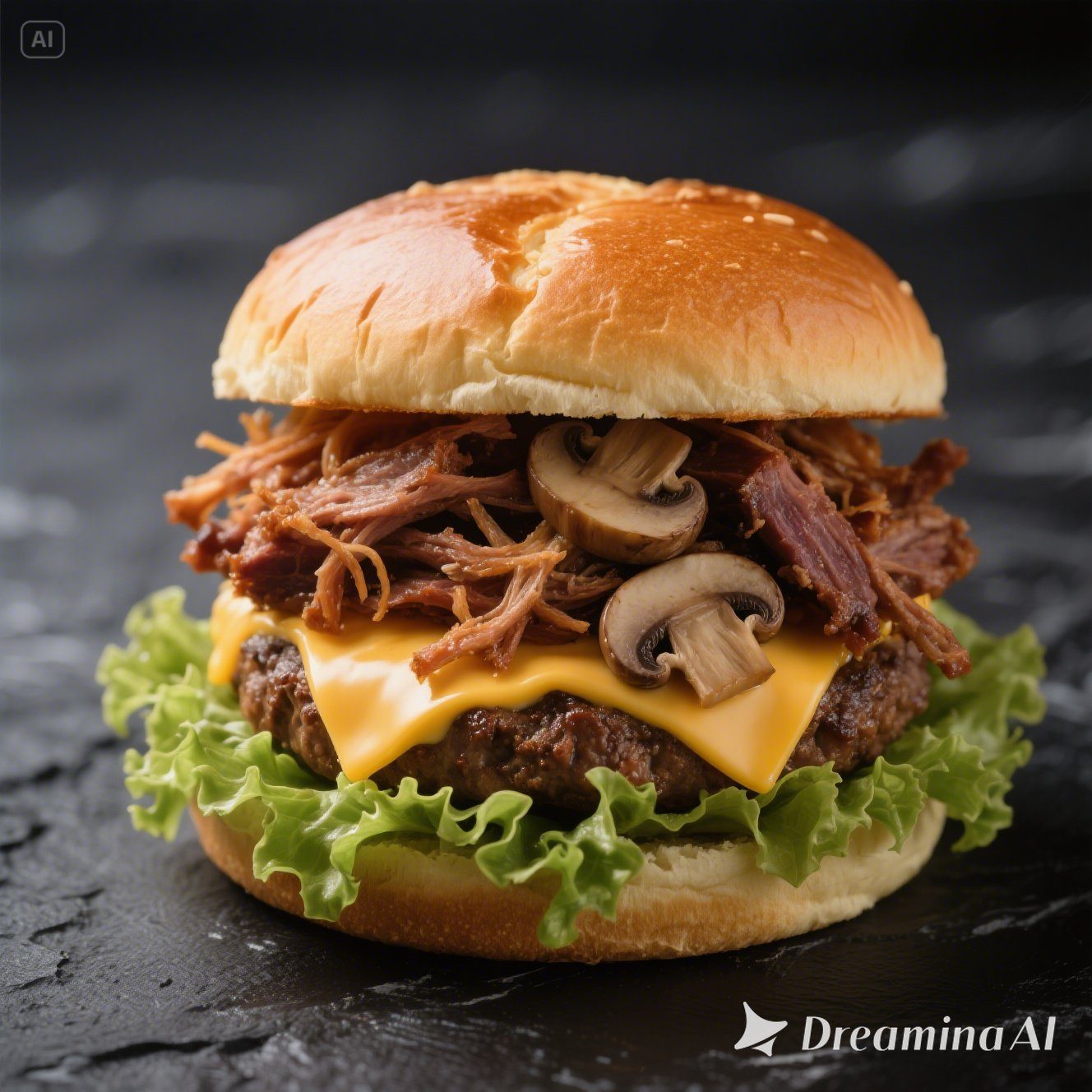 Black Special Burger