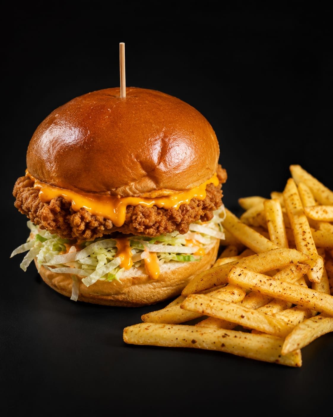 Lab Mushroom Burger